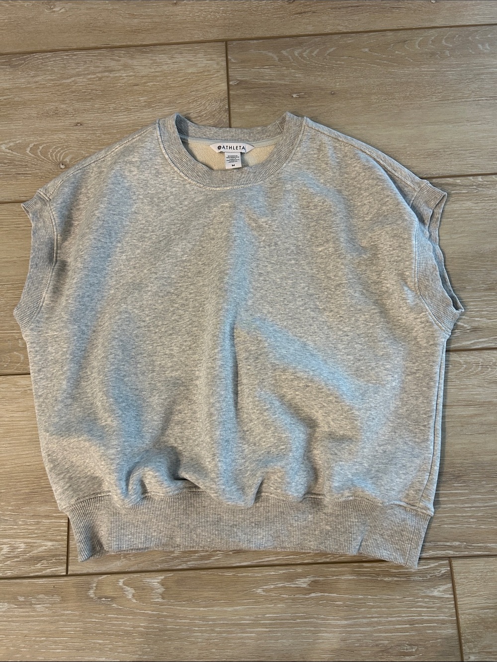 New Athleta Heavyweight Terry Dolman Tee - Picture 4 of 8